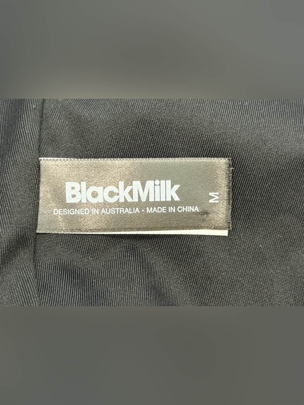 NEW Blackmilk Matte Black Reversible Tank Top Scoop / Square Neck Size M - Picture 7 of 8